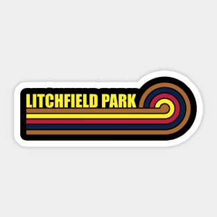 Litchfield Park Arizona horizontal sunset 2 Sticker